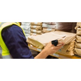 Arkscan AS500 Bluetooth 4.1 LE Wireless Ring Mini Barcode Scanner 1D Reader for