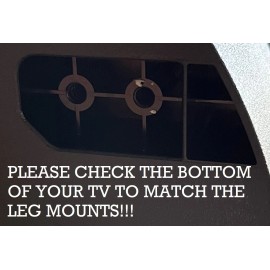 Onn, Element, Insignia New Onn 100012584 100069992 TV Stand Legs w/Screws [LD3960-SJ30-01]