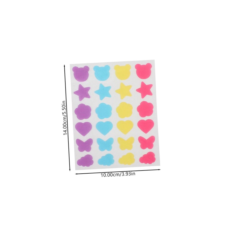 Baluue 5 Sheets Facial Mole Patches for Stickers Pimple Patches