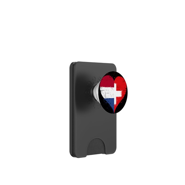 Half Swiss Half Dutch A Cool Switzerland Netherlands Flag PopSockets