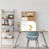 ARCOBIS Cork Board White Board Combo, 24 x 18 Inch
