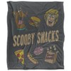 SCOOBY DOO! Optimalweiche Kuscheldecke von Silky Touch, 152 x 127