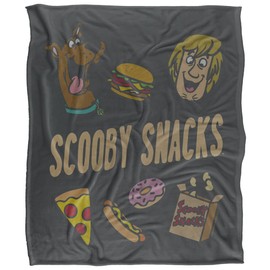 SCOOBY DOO! Optimalweiche Kuscheldecke von Silky Touch, 152 x 127 cm