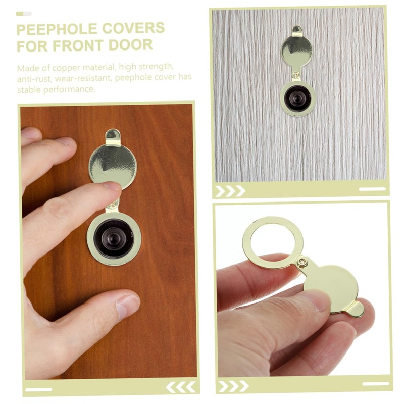 Levemolo Peephole Cover for Front Door Door Viewer Peephole Cover