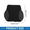 A ABSOPRO Car Seat Lumbar Cushion Memory Foam Support Ergonomic