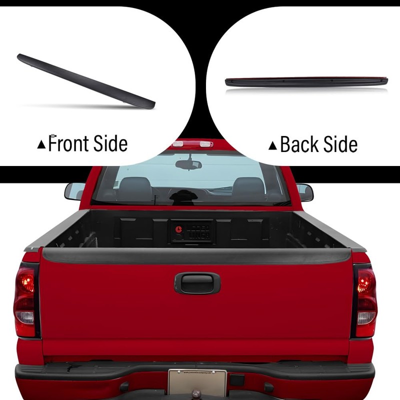 G-PLUS Tailgate Cap Top Protector Cover Compatible with 1999-2007 Chevy