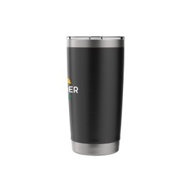 Vibe Coder - Retro Vintage Sunset Stainless Steel Insulated Tumbler