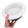 jojofuny Round Soffit Vent Cover Mesh Grille Efficient Air Exchange