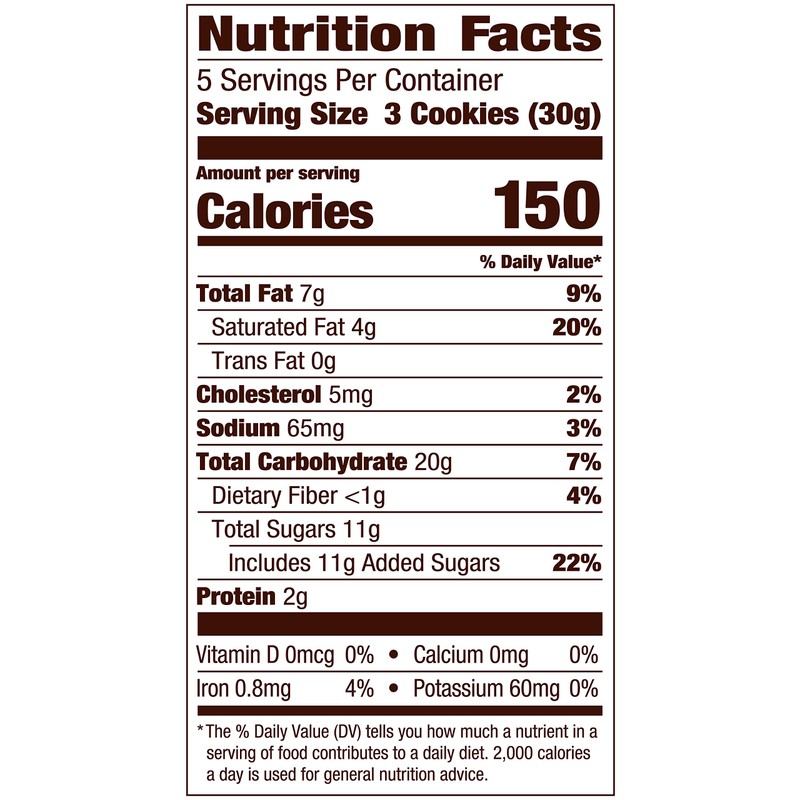 Pepperidge Farm Brussels Distinctive Cookies 5.25 oz (Pack of 6)