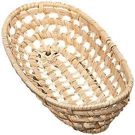 Yamashita Kogei 34181 Hot Towel Tray, Natural, W 7.1 x D 3.1 inches (18 cm) x D3.1 inches (8 cm), Watermark, Includes Oshibori