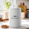Barnyard Designs Large Dog Treat Container Airtight with Lid, Cute