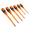 Bahco 620-6 Slotted/Ph Insulated Screwdriver Set, Multi-Colour, 6-Piece