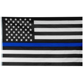 Thin Blue Line Flag (3x5 Foot Flag) | Police Flag