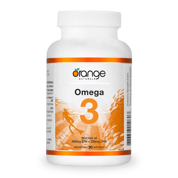 Orange Naturals Omega-3 Fish Oil 90 Softgels