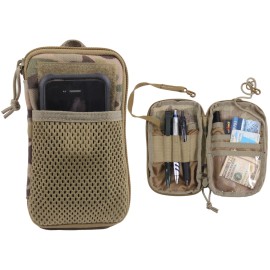 Rothco MultiCam Tactical All-Purpose Wallet - Rothco Camouflage MOLLE Wallet Organizer