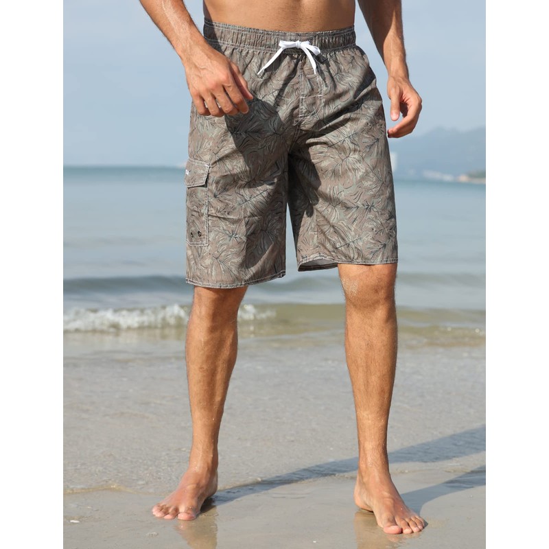 Nonwe - Traje de baño para hombre Verano Vacaciones Bermudas