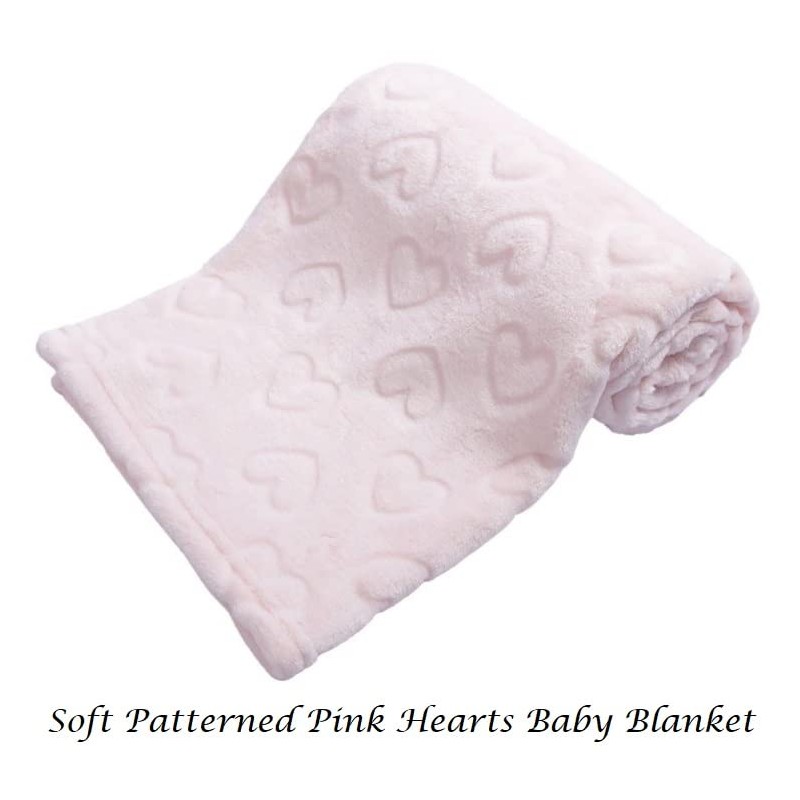Ship (1371) - Embroidered Lightweight Soft Patterned Fleece Baby Blanket