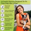 EcoBark Dog Harness No-Pull Pet Harness Adjustable Outdoor Pet Vest