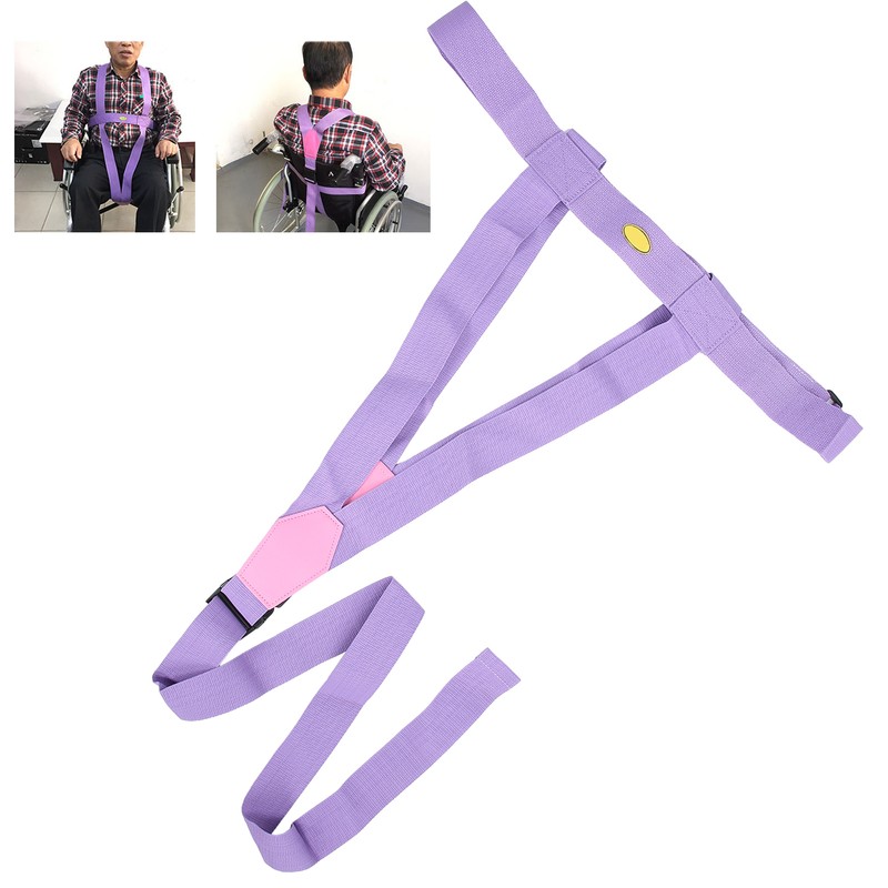 Professional Wheelchair Safety Belt Anti Slip Restraints Fixing Straps for