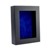 6x8 Shadow Box Frame Black Wood with a 1 3/4"