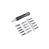 Barnwell X-Acto Router Handle with 15 Spare Bits Set Kit