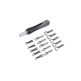 Barnwell X-Acto Router Handle with 15 Spare Bits Set Kit Vinyl Welding Flooring Carpet