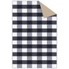 Ottomanson Ottohome Collection Non-Slip Rubberback Checkered Design 3x5 Indoor Area