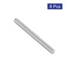 QUARKZMAN 8 Pieces Threaded Rods, M6 x 65 mm, 304