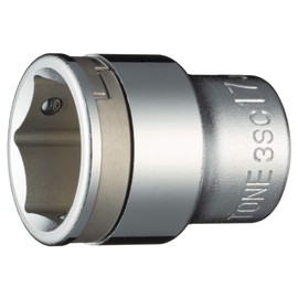 Tone 3SC-17 Nut Catch Socket (Hexagonal) 0.37 inch (9.5 mm) Drive (3/8 mm), Double Side Width 0.7 inches (17 mm)