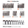 Edward Tools 38 Piece Ratchet Screwdriver Set - Easy Ratchet