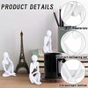 TenaLucy Pack of 3 Thinker Sculpture, Thinker Statue Modern Figures
