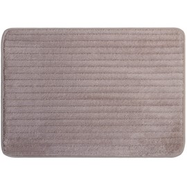 Brandsseller Microfibre Bath Mat 50 x 70 cm Home Bath Mat Bath Mat Shower Mat 100% Polyester Taupe