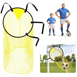 Football goal, football goal net, football target net, football target shooting, 45 x 58 cm football goal target net, football goal, target net for children, for majority levels of players