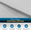 Sunshine Comforts Egyptian Cotton Flat Sheets Breathable, Anti Wrinkle, Fade