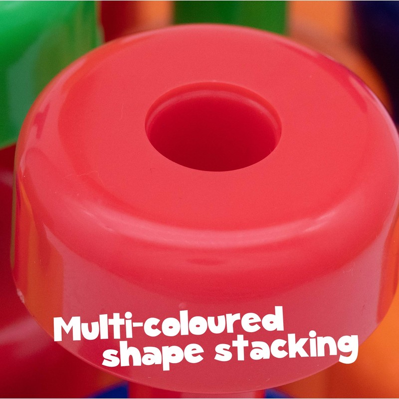 Peg's Power Tower Stacking Toy by Little Roos | Educational