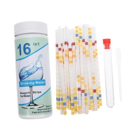 Ciieeo 50pcs Spa Test Strips Pool Water Testing Drinking Water Test Kit Water Testing Kit Water Hardness Test Kit Fresh Water Test Strips Hard Water Tester White Paper