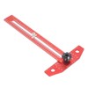 T Square Ruler Protractor for Crafting Aluminum Alloy Woodworking Scriber