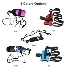 Yoga Stretching Strap Ligaments of Leg Stretching Belt Plantar Stretch Band Foot Ankle Joint Correct Belt Taekwondo Gymnastics Exercises Strap VCXN