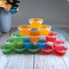 TashiBox 2 oz 100 Sets Disposable Plastic Cups with Lids,