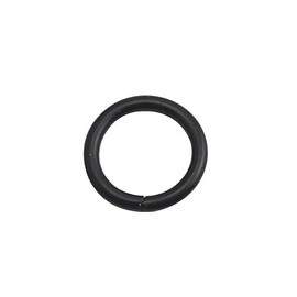 Wuuycoky Black 1.25" Inner Diameter O-rings Rings Non Welded Strap Adjuster Webbing Belts Buckle Pack of 10