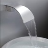 AZOS Bathroom High Flow Waterfall Spout Fixtures Filler Waterfall Spout