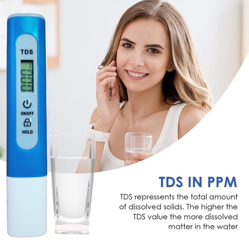 TDS Meter Digital Water Quality Tester for RO-RODI System Drinking