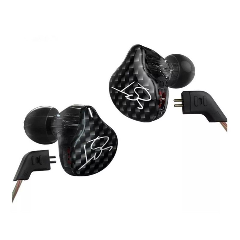 KZ Binden Audífonos Híbridos Kz Zst Pro Dual Drivers Para