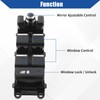 Driver Side Master Power Window Switch Compatible with 2013-2022 Range