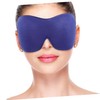Baluue 10PCS Lightweight Comfortable Travel Eye Masks for Airplane No
