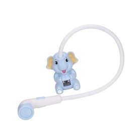 Zerodis Cabezal de Rociador de Agua para bebé, Cabezal de Ducha de Baño para bebé, Termómetro Inteligente Bonito, Manguera Flexible para Bañera para Niños Pequeños (Tipo 2), 6dhue5qc3f-12