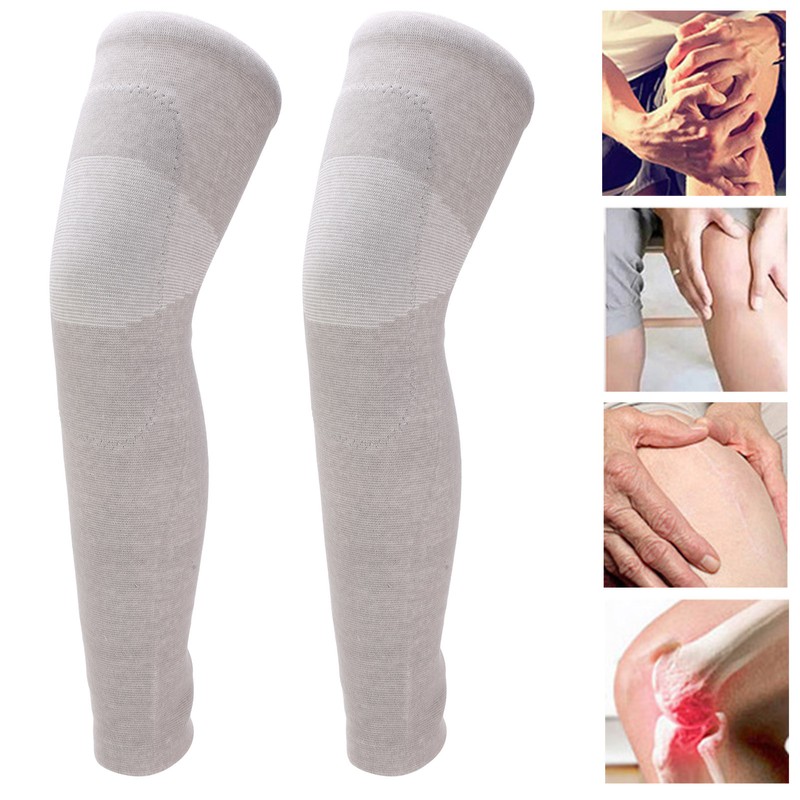 1Pair Winter Knee Warmers Thermal Thicken Knee Sleeve Pad Brace