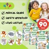 Generic Focus Boosting Stickers (90 Pack) - Healthy Brain Supports for Attention, Paper, Bubble Design, Drug Free, Clothes, Unisex