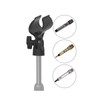2 Pcs Universal Microphone Clip, Adjustable Mic Clip Holder for