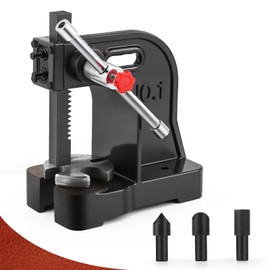 Bonvoisin Arbor Press 1 Ton Manual Arbor Press Cast Iron Made with 3 Drifts